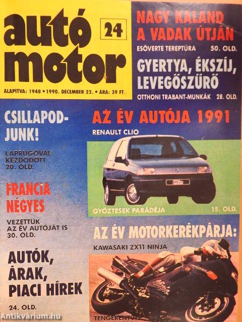 Autó-Motor 1990-1991. (nem teljes évfolyam)