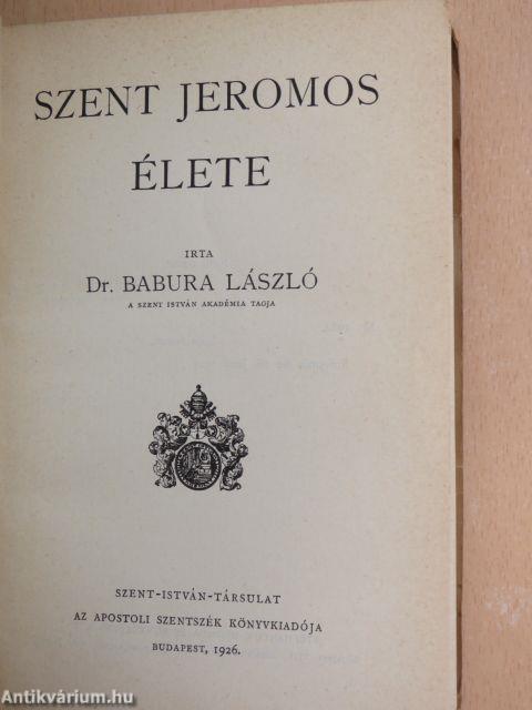 Szent Jeromos élete