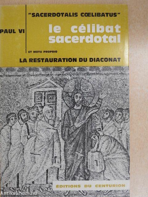 Le célibat sacerdotal