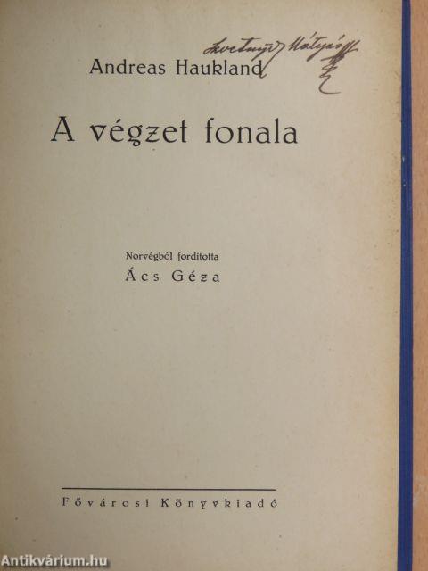 A végzet fonala