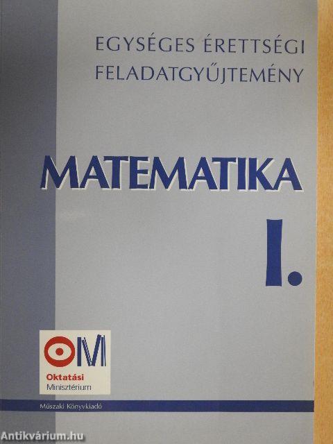 Matematika I.