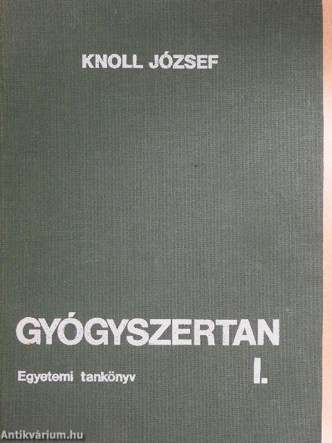 Gyógyszertan 1-2.