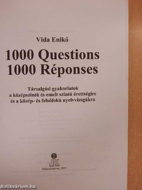 1000 Questions 1000 Réponses