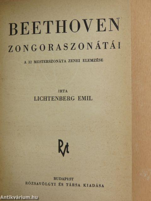 Beethoven zongoraszonátái