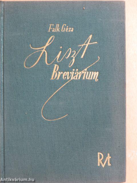 Liszt breviárium