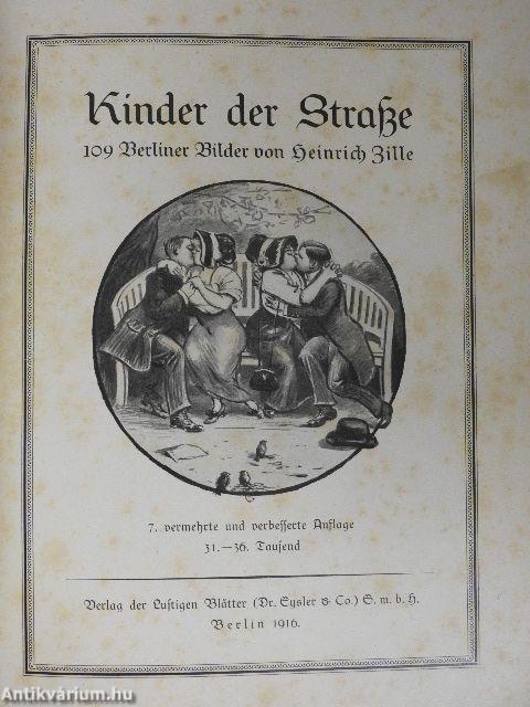 Kinder der Strasse (gótbetűs)