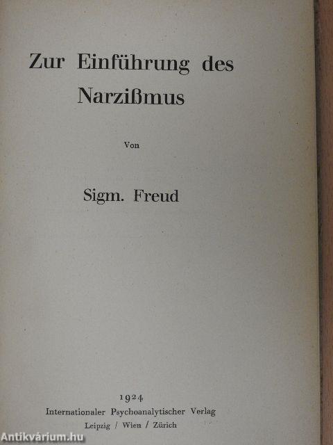 Zur Einführung des Narzißmus/Eine Teufelsneurose im siebzehnten Jahrhundert/Kleine Beiträge zur Traumlehre