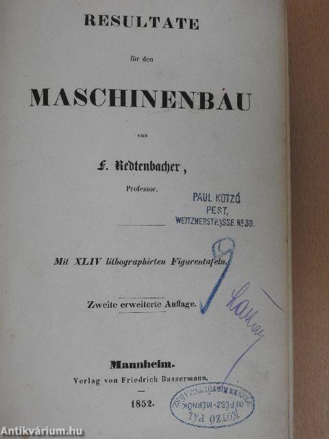 Resultate für den Maschinenbau