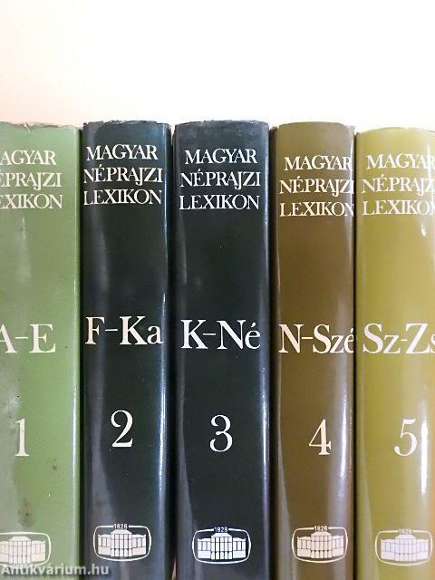 Magyar néprajzi lexikon 1-5.