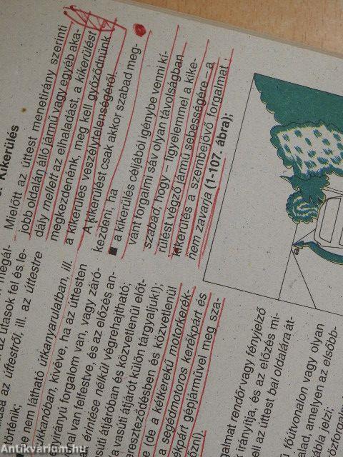 A járművezetői vizsga tankönyve