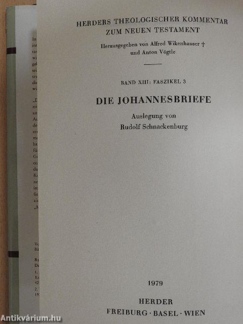 Die Johannesbriefe