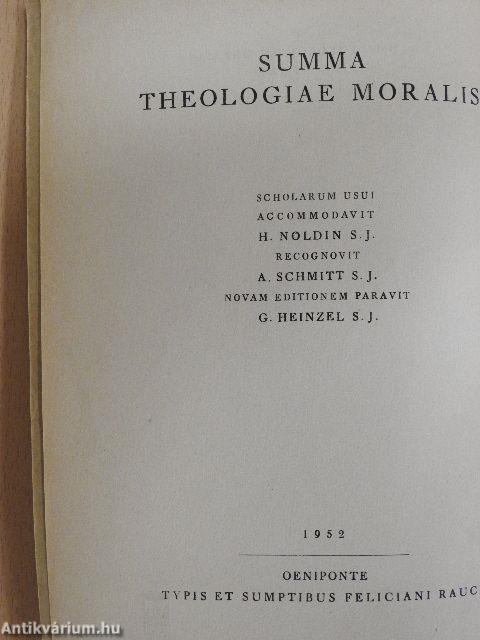 Summa Theologiae Moralis