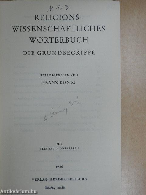 Religionswissenschaftliches Wörterbuch