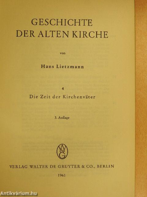 Die Zeit der Kirchenväter