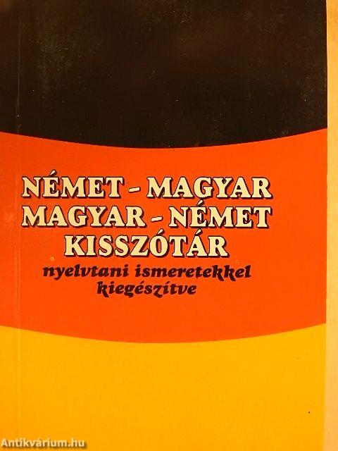 Német-magyar/magyar-német kisszótár