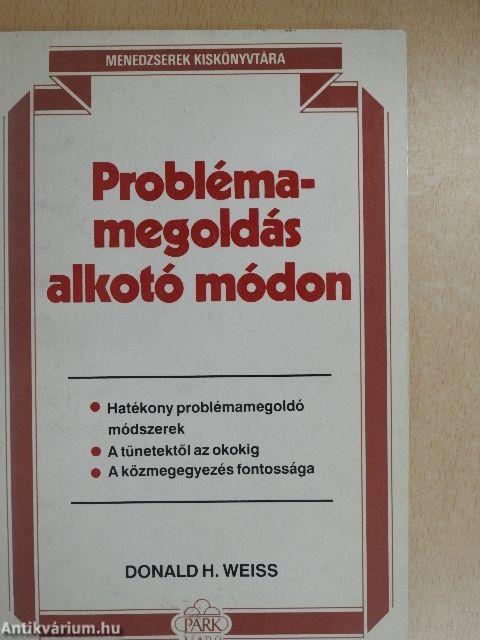 Problémamegoldás alkotó módon