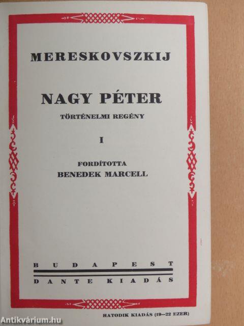 Nagy Péter I-II.