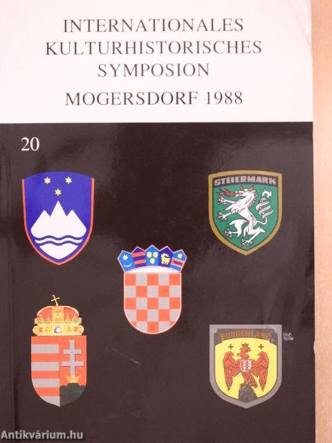 Nemzetközi Kultúrtörténeti Szimpozion Mogersdorf 1988