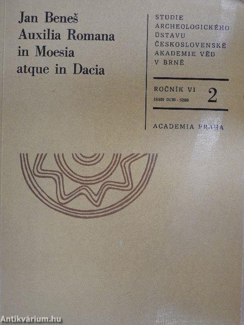 Auxilia Romana in Moesia atque in Dacia