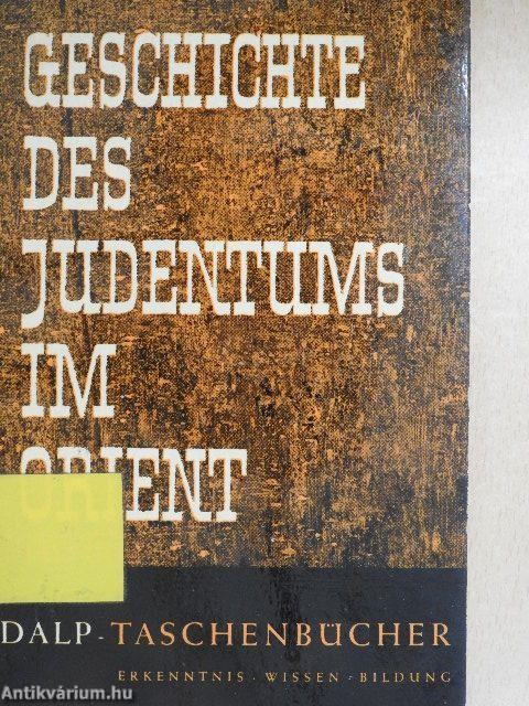 Geschichte des Judentums im Orient