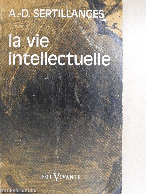 La vie intellectuelle