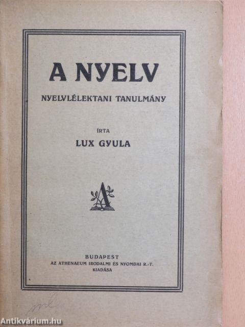 A nyelv