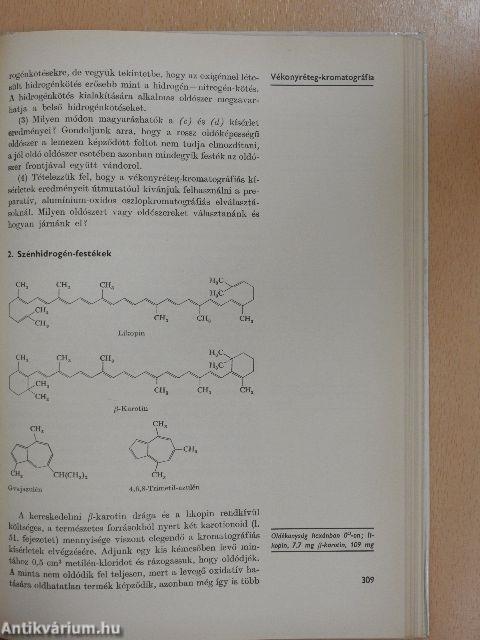 Szerveskémiai laboratóriumi praktikum