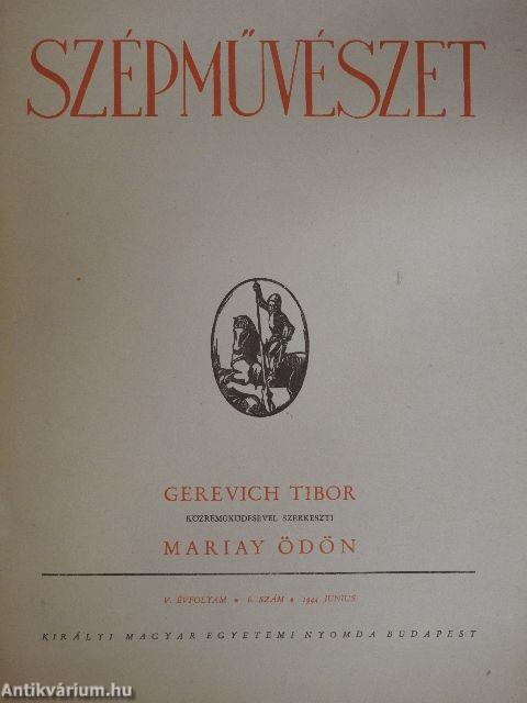 Szépművészet 1944. június