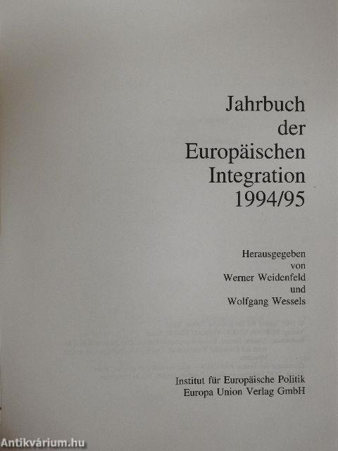 Jahrbuch der Europäischen Integration 1994/95