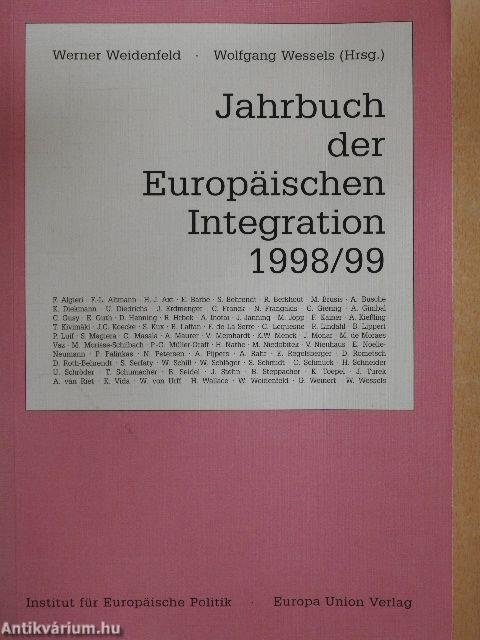 Jahrbuch der Europäischen Integration 1998/99