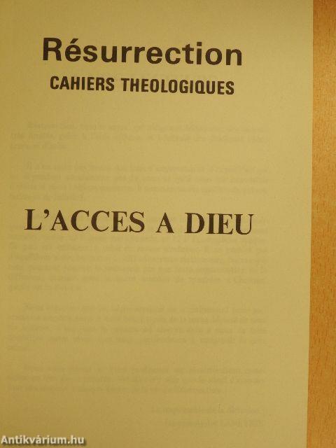 L'Acces a Dieu