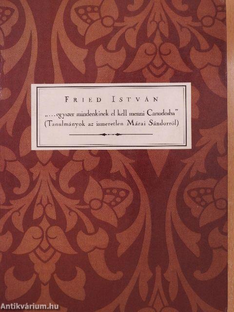 "...egyszer mindenkinek el kell menni Canudosba"