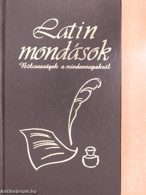 Latin mondások