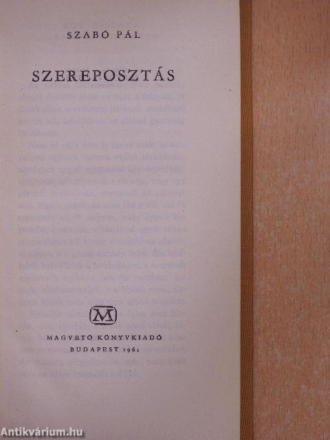 Szereposztás
