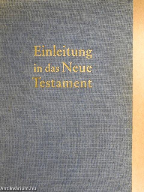 Einleitung in das Neue Testament