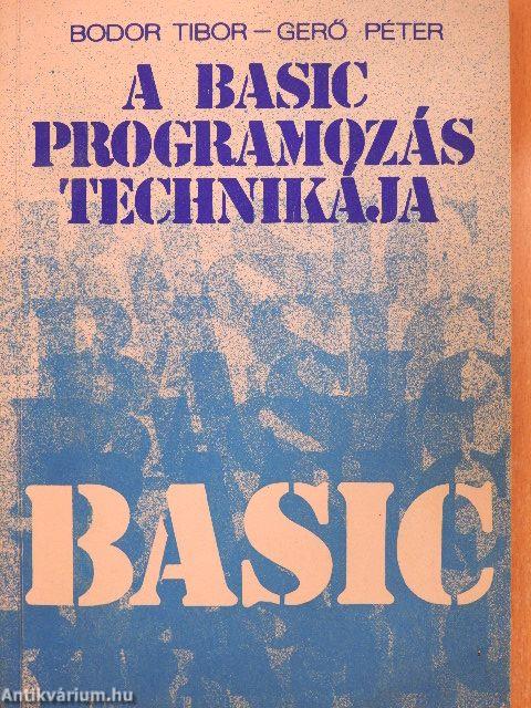 A BASIC programozás technikája