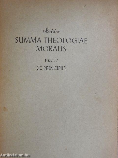 Summa Theologiae Moralis I-III.