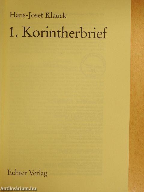 Korintherbrief 1-2.