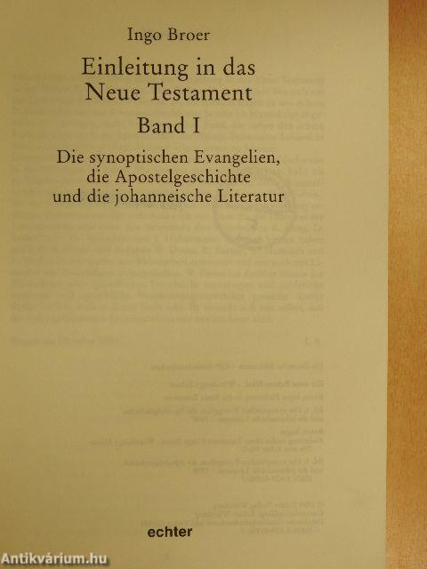 Einleitung in das Neue Testament I. (töredék)