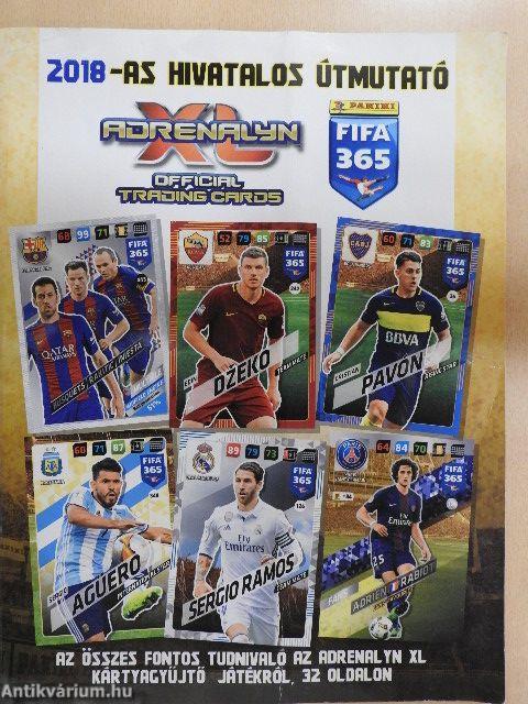 PANINI FIFA 365 Adrenalyn XL - 2018-as hivatalos útmutató