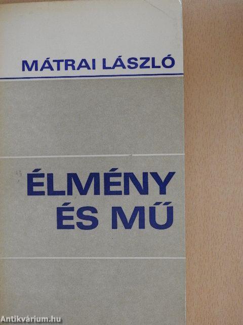 Élmény és mű
