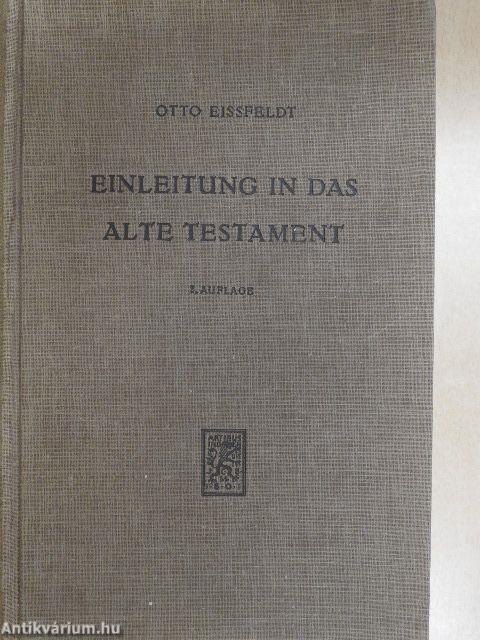 Einleitung in das Alte Testament