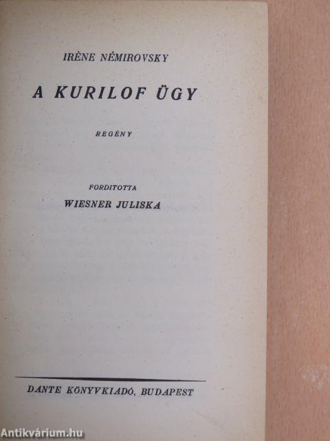 A Kurilof ügy