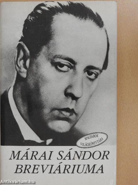 Márai Sándor breviáriuma