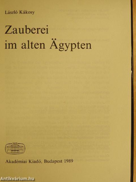 Zauberei im alten Ägypten