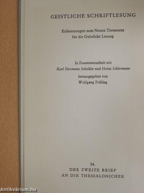 Der Zweite Brief an die Thessalonicher