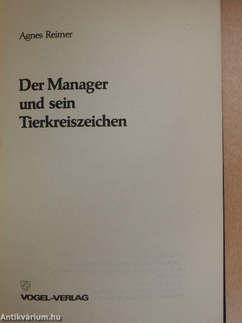 Der Manager und sein Tierkreiszeichen