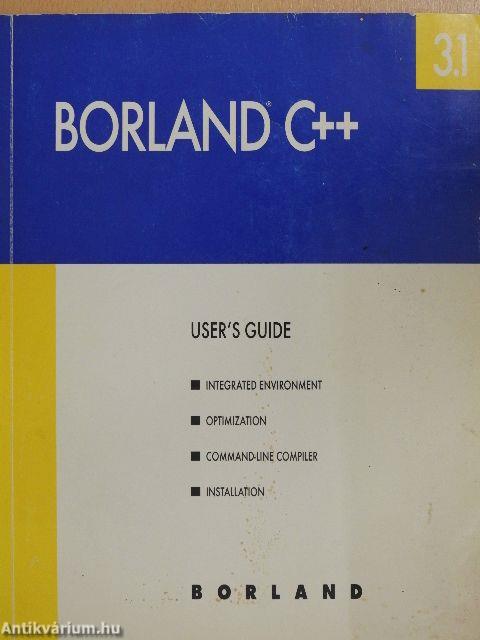 Borland C++ - Version 3.1