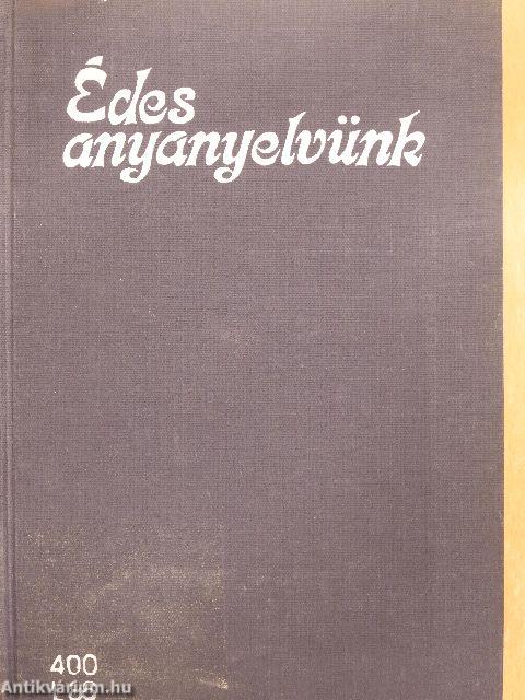 Édes anyanyelvünk