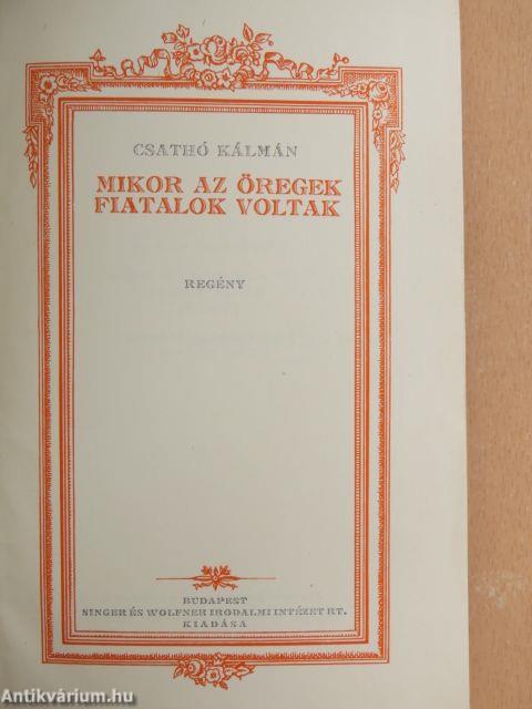 Mikor az öregek fiatalok voltak/Blanche avagy a szegény rokon